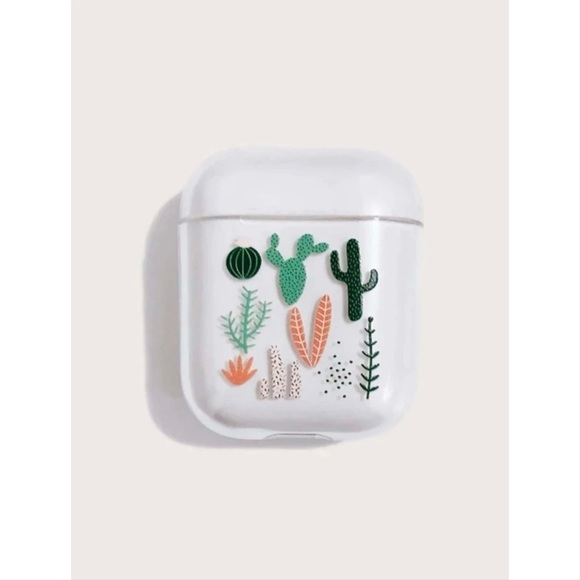SHEIN Accessories - Cactus Print Clear AirPods Case🌵